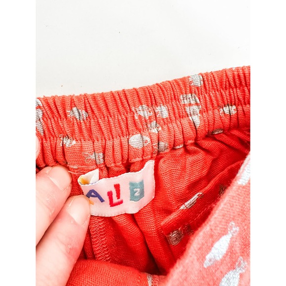 Lali‎ Kids Orange Sailboat Shorts - Picture 3 of 4